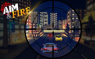 Sniper Traffic City Hunt постер