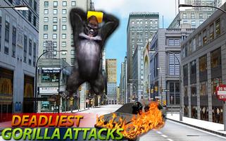 Ultimate Mad Gorilla Rampage 3D Affiche