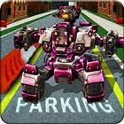 Super Hero Robot Parking icon