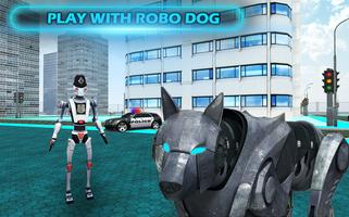 Robot Police Dog Simulator Affiche