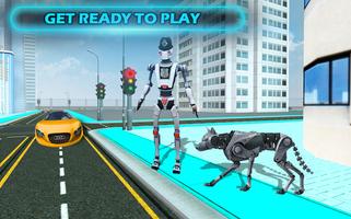 Robot Police Dog Simulator captura de pantalla 2