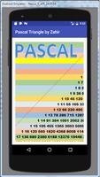 Pascal Triangle Affiche