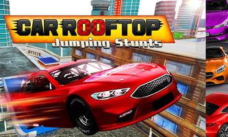 Car Rooftop Jumping Stunts Plakat