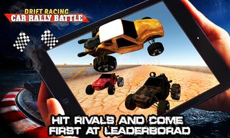 Drift Racing Car Rally Battle capture d'écran 2