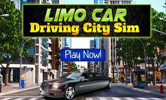 Limo Car Driving City Sim โปสเตอร์