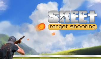 Skeet Target Shooting Affiche