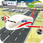 Flying Airplane Pilot Flight 3d Plane Simulator আইকন