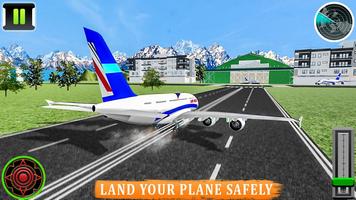 3 Schermata Flying Airplane Pilot Flight 3d Simulator