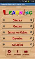 Shapes Colors for Kids. Demo plakat