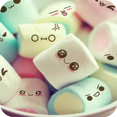 Cute Marshmallow cartoon Theme for android free APK download
