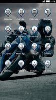 Sports Bike Clauncher Theme تصوير الشاشة 1
