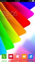 Colorful Square Icons Theme Affiche