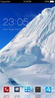 Pure Snow Mountain Theme الملصق