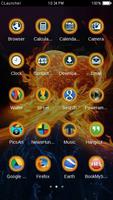 Burning Heart C Launcher Theme screenshot 2