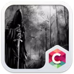 Gothic Black White theme HD アプリダウンロード