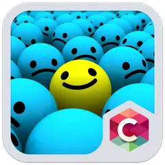 Cute Emoji Theme C Launcher APK download