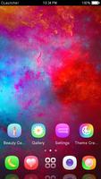 Abstract Red Smoke Theme HD screenshot 2
