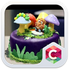 Animal Birthday Cake Theme icono