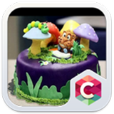 Animal Birthday Cake Theme icône