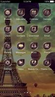 Tema Menara Eiffel Penuh Warna screenshot 1