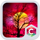 Red Full Moon Theme APK