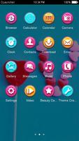 Lovely Heart Theme C Launcher screenshot 1