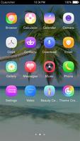 Best Beach Theme C Launcher ảnh chụp màn hình 1