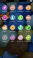 Colorful Stone Theme CLauncher imagem de tela 1