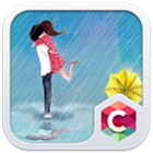 Cartoon Couple Sweet Theme HD 图标