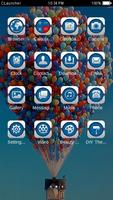 Color Balloon C Launcher Theme screenshot 1