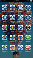 Color Balloon C Launcher Theme screenshot 2
