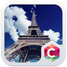 Paris Eiffel Tower Theme icono