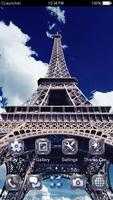 Paris Eiffel Tower Theme captura de pantalla 2