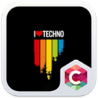 ikon Best Techno Theme C Launcher