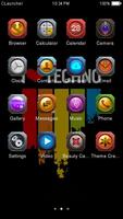 Best Techno Theme C Launcher imagem de tela 1