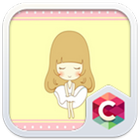 Sweet Girl Theme C Launcher ikon