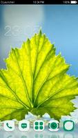 Fresh Leaf Theme poster