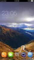 Mountain Landscape Theme पोस्टर