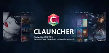 Cute Robot Launcher Theme