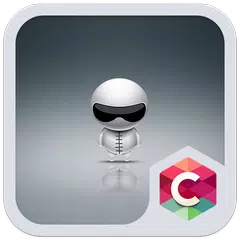 Скачать Тема симпатический робот APK