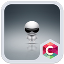 Cute Robot Launcher Theme APK