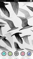 Best Black & White Bird Theme الملصق