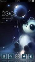 Best Panda Theme C Launcher Affiche
