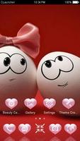 Best Cute Egg Couples Theme скриншот 2