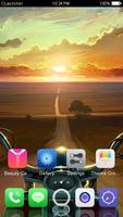 Sunset Road Theme C Launcher capture d'écran 2