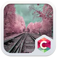 Pink Trees Theme CLauncher APK 下載