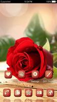 2 Schermata Beautiful Red Rose Theme