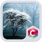 White Tree Theme C Launcher icono