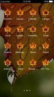 Dew Leaf Drop C Launcher Theme screenshot 1