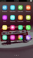 Cartoon London Bus Theme 截图 1